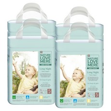 NATURE LOVE MERE Long Night褲型尿布, 特大號 (XL), 72張