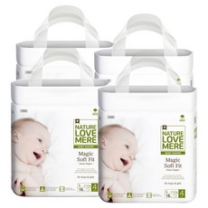 NATURE LOVE MERE 魔法柔軟貼身褲型尿布, 第4階段, 72張