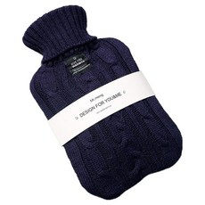 Pocket Master 熱敷保溫熱水袋 海軍藍 1L, 1個