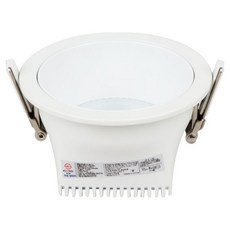 Wonha DS Teres 一體式無頻閃LED筒燈 83mm 8W, 白色(霧面) + 日光色, 1個