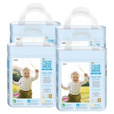 NATURE LOVE MERE 超薄褲型尿布, 第4階段, 72張