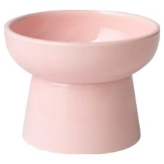모나지오 반려동물 블링블링 도자기식기, 핑크, 1개