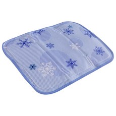 SANKi 三貴 3D網固態凝膠冰涼枕坐墊, 雪花紫, 涼感墊