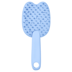 OUTSY 拾毛貓雙面去毛按摩梳, 1個, 寧靜藍