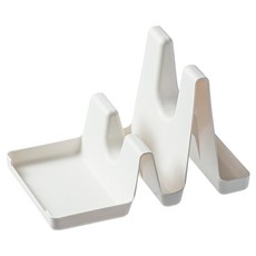 Ilsangsokbanzzak 雙層廚具置物架, 白色, 1個