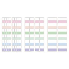 YB COMPANY 粉彩膠帶索引貼紙 420p套組, 1套