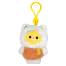 벨리곰 프렌즈 베이비 꼬냥이 포슬 키링인형, 혼합색상, 1개, 10cm