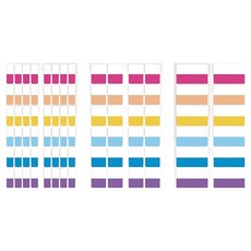 YB COMPANY 膠帶索引貼紙 420p 套組 馬卡龍, 1套