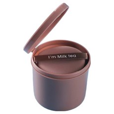 DeepTalk 水潤粉底液日常氣墊粉撲 7入 DT0776, 1個, 圓形棕