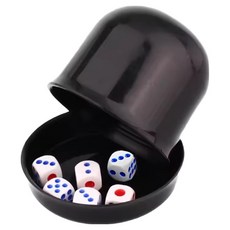 집사모임 주사위 게임 세트, 블랙, 1세트