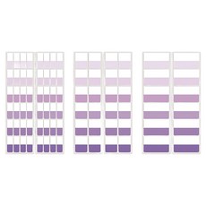 YB COMPANY 膠帶索引貼紙 420p 套組 紫色, 1套