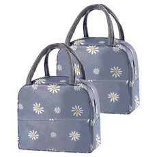 Second Best Ttasi-Cool 保溫保冷袋, 2個, 灰色雞蛋花