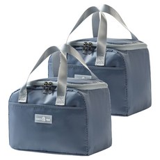 Second Best Thermo Pocket 保溫保冷袋, 2個, 霧面灰