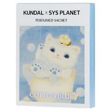 KUNDAL 昆黛爾 頂級濃鬱香氛袋 正裝, 45g, 1個, 藍棉花香