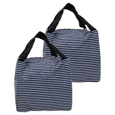 Second Best Thermo Pocket 保溫保冷袋, 2個, 海軍藍條紋