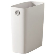 Green Hug 袋子固定開口式纖薄垃圾桶, 白色