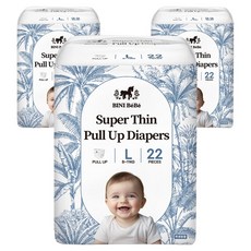 Bini Bebe 超薄頂級嬰幼兒褲型尿布, 大碼(L), 66張