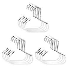 GOODIE FOODIE 防滑現代環形衣架, 15個, 白色