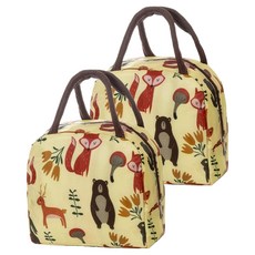 Second Best Ttasi-Cool 保溫保冷袋, 2個, 狐狸