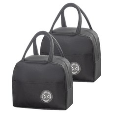 Second Best Thermo Pocket 保溫保冷袋, 2個, 黑色標籤