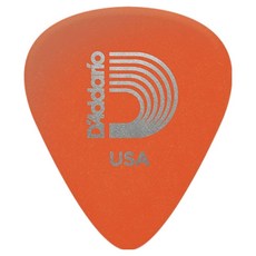 D'Addario Duralin 標準吉他撥片 橘色 1DOR2-10, 10個