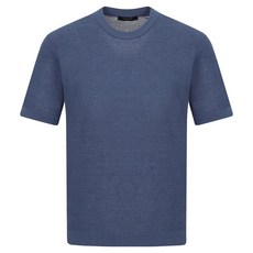 INDIAN 男士可水洗雙色圓領針織衫 MIEBR5M2401