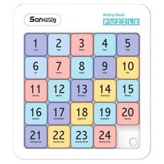 Tidy Home Fun Fun 5 x 5 磁性魔術拼圖, 1個, 24件