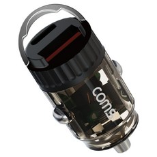 Coms PPS 嵌入式車用高速充電器 36W, 黑色, 1個, SD148