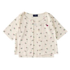 BLUEDOG 女童款花朵開襟衫套裝