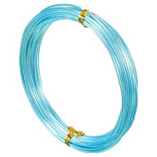 1991 Project 工藝用彩色鐵絲 1mm, 1個, 藍色