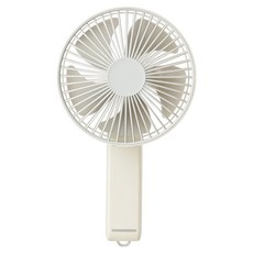코비 Big Fan 휴대용 탁상용 핸디 선풍기 16cm, BigFan16, 클래식 화이트