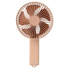 코비 Big Fan 휴대용 탁상용 핸디 선풍기 16cm, BigFan16, 트렌디 모카