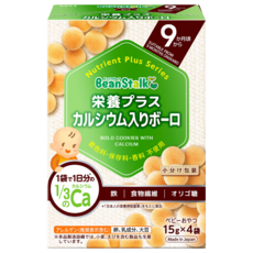 Bean Stalk 雪印 營養餅乾球, 60g, 1盒, 原味