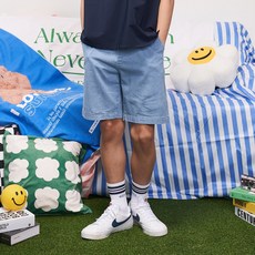 JCB 男童四分水洗丹寧褲 S304