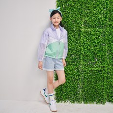 JCB 拼接撞色防風外套 S341