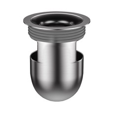 WIDE VIEW 304不鏽鋼防蟲防臭地漏芯 附變徑圈 2個 + 毛髮過濾網 FDC01 短款, 1個