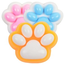 키드아이템 대왕 꾹꾹이 말랑 발바닥 2탄 3종 세트, 1세트, 랜덤발송