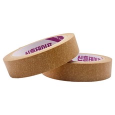 신흥테이프 라바 크라프트 종이 문구테이프 24mm x 25m, 2개
