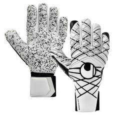 uhlsport Supergrip+ HN 守門員手套 雙手佩戴組 UHL-101136301, 1套, 白色 + 黑色