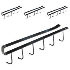 Livrica 多用途收納掛勾, 黑色, 4個