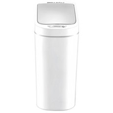 NINESTARS 納仕達 自動開蓋防水智能垃圾桶, 極地白