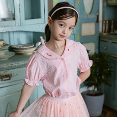 Bebezoo 女童夏季雪紡上衣