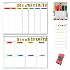 Second Best 漂亮素描留言板花盆組, 磁鐵