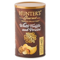 HUNTER'S gourmet 白松露與牛肝菌洋芋片, 150g, 1罐