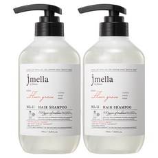 jmella 法國輕奢香氛洗髮精 荔枝&牡丹香, 2瓶, 500ml