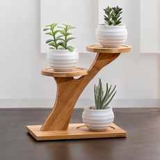 아워웍스 다육이 받침대 A, 우드, 1개