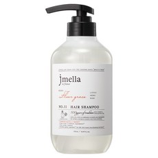 jmella 法國輕奢香氛洗髮精 荔枝&牡丹香, 1瓶, 500ml
