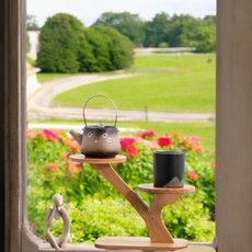 아워웍스 다육이 받침대 B, 우드, 1개