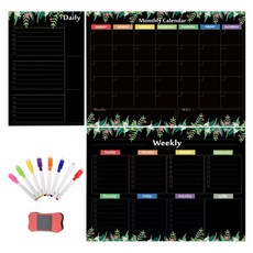 Second Best 精美素描留言板 綠黑套組, 磁鐵