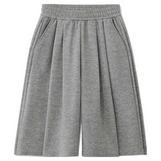 M.N.C 男女通用Mega細褶百慕達鬆緊短褲 MDSP273LJ